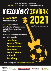 Plakát Zavírák 2021